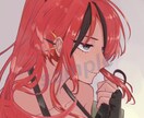一枚絵、SNSアイコンなどのイラスト作成いたします イラスト、アイコン、立ち絵、動画のサムネイルなどに！ イメージ3