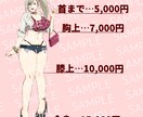 TRPG、IRIAM向け立ち絵を作成いたします すこしむっちりとした絵柄のアニメ塗りです イメージ2
