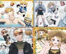 一枚絵などイラスト全般作成いたします 配信用サムネイル、同人誌表紙、アイコンなど イメージ2