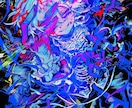 ダークでインパクト大な一枚絵イラストを描きます ダークで繊細なのに派手なビビット！？唯一無二を求めるアナタへ イメージ1