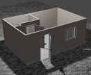 BlenderとAutoCAD2Dで設計をします インテリアや家具をブレンダーで3Dモデリング＆CAD図面！ イメージ3