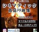 商品送るだけ！SNSで売れる広告動画を制作します 高画質×世界観×売れる構成！SNS広告に最適な動画を制作 イメージ1
