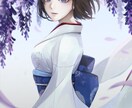 オリジナル・二次創作イラスト制作いたします 透明感のある女性・中性キャラクターのイラスト イメージ6