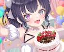 アイコン、一枚絵☆立ち絵、目を引くイラスト描きます サムネ、MV、live2D,YouTube、歌ってみたなども イメージ1