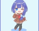 SNSや動画で使えるデフォルメイラスト描きます Vtuberさんや歌い手さん向けの可愛いSDキャラ制作します イメージ3