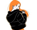 プロがオシャレで可愛いシンプルイラスト描きます アイコン、挿絵、扉絵などなど！ イメージ3