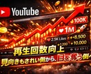 YouTube再生+5万回+向上します 実績多数！確かな効果で再生数を伸ばします イメージ1