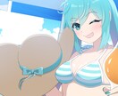 歌ってみた、YouTube等、16:9絵を描きます 音楽、動画、サムネイル、ゲーム等、16:9専用プランです！ イメージ5