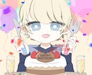 あなただけの可愛いアイコンを制作します 女の子でも男の子でも、あなた用のイラストを制作します！ イメージ5