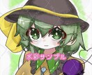 水彩風イラストとパーソナルカラー立ち絵描きます 最短当日でお届けします。カラーはミニキャラのみです イメージ3