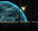 幻想的な背景イラストを承ります 星そして光の表現が少し、自慢です イメージ2