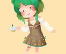 あなたのオリキャラを絵本風SDイラストにします 商用利用◎Vtuber、ゲームアバターなどを絵本風SDに イメージ8