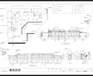造作家具,詳細図面を作図します 工事や製作で必要な家具詳細図をCADで作図致します。 イメージ2