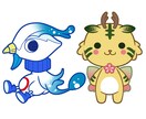 ポップで可愛いマスコットキャラクターを制作致します アイコンやイメージキャラクター、グッズにいかがでしょうか？ イメージ6