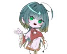 立ち絵、アイコンイラストなど描きます お気軽にご相談ください！（表情差分　2枚無料） イメージ7