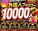 インスタのフォロワー+10000人増加します Instagram+10000人増加します イメージ1