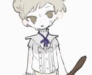 ゆるっとした顔のアイコンを描きます ゆるーい顔の子 描きます 雰囲気おしゃれ イメージ3
