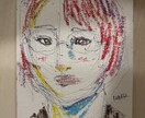 一発描きの一点物似顔絵を描きます 飾れる。残せる。写真では写らない“空気”まで描きます。 イメージ1