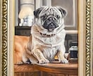あなたの大切なペットの肖像画を油絵で描きます 油絵の醍醐味を身近に楽しんでいただける様リーズナブルに設定 イメージ7