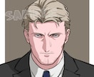 イケおじアイコン描きます 格好良い男性キャライラストが欲しい方へ！ イメージ1