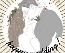 アイコンやお祝いに使える似顔絵を描きます 写真を元にリアルかつ色彩やタッチを意識したデジタルペイント イメージ5