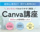 初心者向け！CANVAの使い方をレクチャーします CANVAの使い方だけでなく、デザインのコツまで教えます！ イメージ1