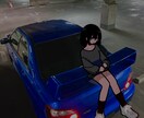 愛車にイラストを乗せます 愛車の写真をアートにしませんか？ イメージ2