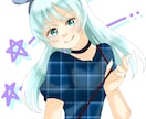 あなたの思い描く人＋背景を描きます アイコン・サムネ・立ち絵などにどうぞ イメージ2