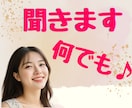 まとまらないオチもない「ただ話したい」ハイ聞きます モヤモヤ/イライラ/落ち込み/焦り/自慢/黙っていてもOK♥ イメージ2
