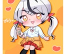 即日対応！かわいいイラストを製作します かわいいSDキャライラストを最安値でお届け！ イメージ3