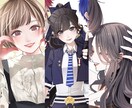 メイクが可愛いイラスト描きます おしゃれで大人可愛いメイク、まつ毛が特徴のイラストです。 イメージ8