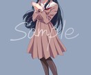アニメ風の立ち絵描きます アニメ塗りで、SNSなどで使用出来る立ち絵を制作します！ イメージ2
