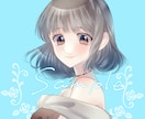 透明感ある人物アイコン制作します 透明感と空気感を大切に丁寧に制作します イメージ9