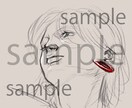 アイコン/ヘッダー　リアル寄り女の子描きます お好みの女の子作成させていただきます。 イメージ4