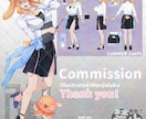老若男女問わずキャライラスト作成します 可愛いかっこいい味わい深い色々なキャラクターを描き分けます イメージ6