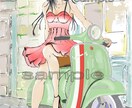 あなただけのオリジナルイラスト描きます 独特な世界観を楽しむイラストデザイナーです。 イメージ7