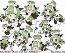 ミニキャライラストお描きします SNSや配信、グッズなどにお使いいただけます！ イメージ2
