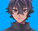 バストアップイラスト・アイコン描きます 貴方だけのカッコイイアイコン描かせていただきます！ イメージ5