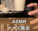ASMR動画のノイズ除去をします 登録者10万人のASMRクリエイターがあなたの活動をサポート イメージ1