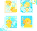 色鮮やかでかわいいイラスト制作いたします アイコンやグッズ、１枚絵などお描きします！ イメージ8