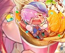 アイコン、1枚絵、立ち絵、ミニキャラお描きします 丁寧なヒアリングを心掛けて作成しております！！ イメージ8