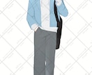ラフ修正回数無制限！あなただけの立ち絵制作します 満足いくまでご相談ください◎おまかせデザインも可能です◎ イメージ3