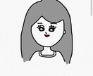 ラフなラインのアイコン描きます 指で簡単に描くので気張らずにカジュアルなイラストを描きます。 イメージ2