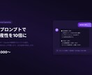 ChatGPT業務用プロンプトを作成しますます AI業務プロンプトで生産性を劇的に向上 イメージ1