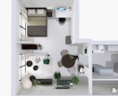 お好みのインテリアコーディネートをご提案します IKEA・ZARAHOME・H＆MHOME等お好きな方へ イメージ2
