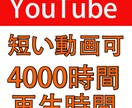 登録者1000人＆4000再生時間拡散します 最短20日でYouTube収益化可能にする イメージ2