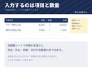 制作依頼の見積書と進行管理表をお渡しします 見積から納期・修正回数・入金まで1つの表で管理できます イメージ2