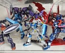 素組から全塗装までガンプラの製作代行します オリジナルカラーで全塗装、社外品のデカール貼りお任せください イメージ10
