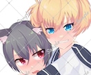 各種SNSで使えるオリジナルアイコンを作ります 親切丁寧なヒアリングでご要望に沿った1枚を描きます！ イメージ5