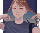 商用利用◎お好みのイラスト制作いたします アイコン、サムネ、歌ってみた配信などに使える一枚絵です♪ イメージ4